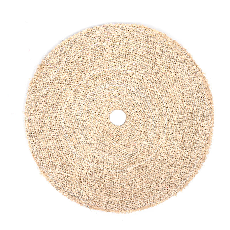 Sort Hvit Flat Pure Sisal Wheel